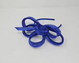 Lapis Blue Loop Hairband Fascinator