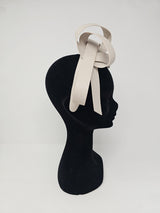 Praline Leatherette Bow Hairband Fascinator