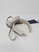Praline Leatherette Bow Hairband Fascinator