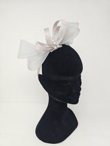 Pearl Bow Loop Hairband Fascinator