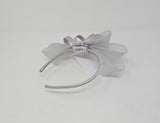 Pearl Bow Loop Hairband Fascinator