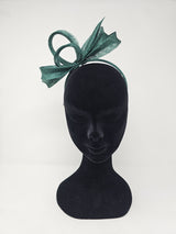 Pine Green Loop Hairband Fascinator