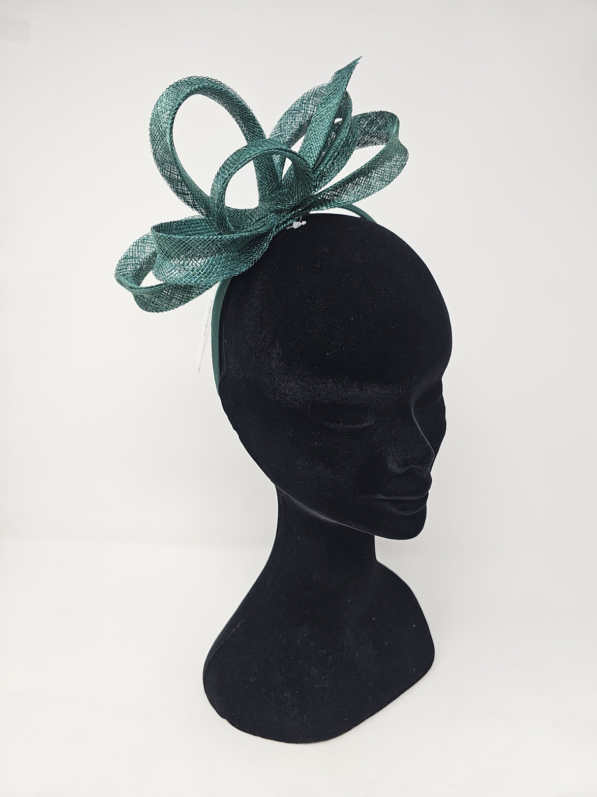 Pine Green Loop Hairband Fascinator