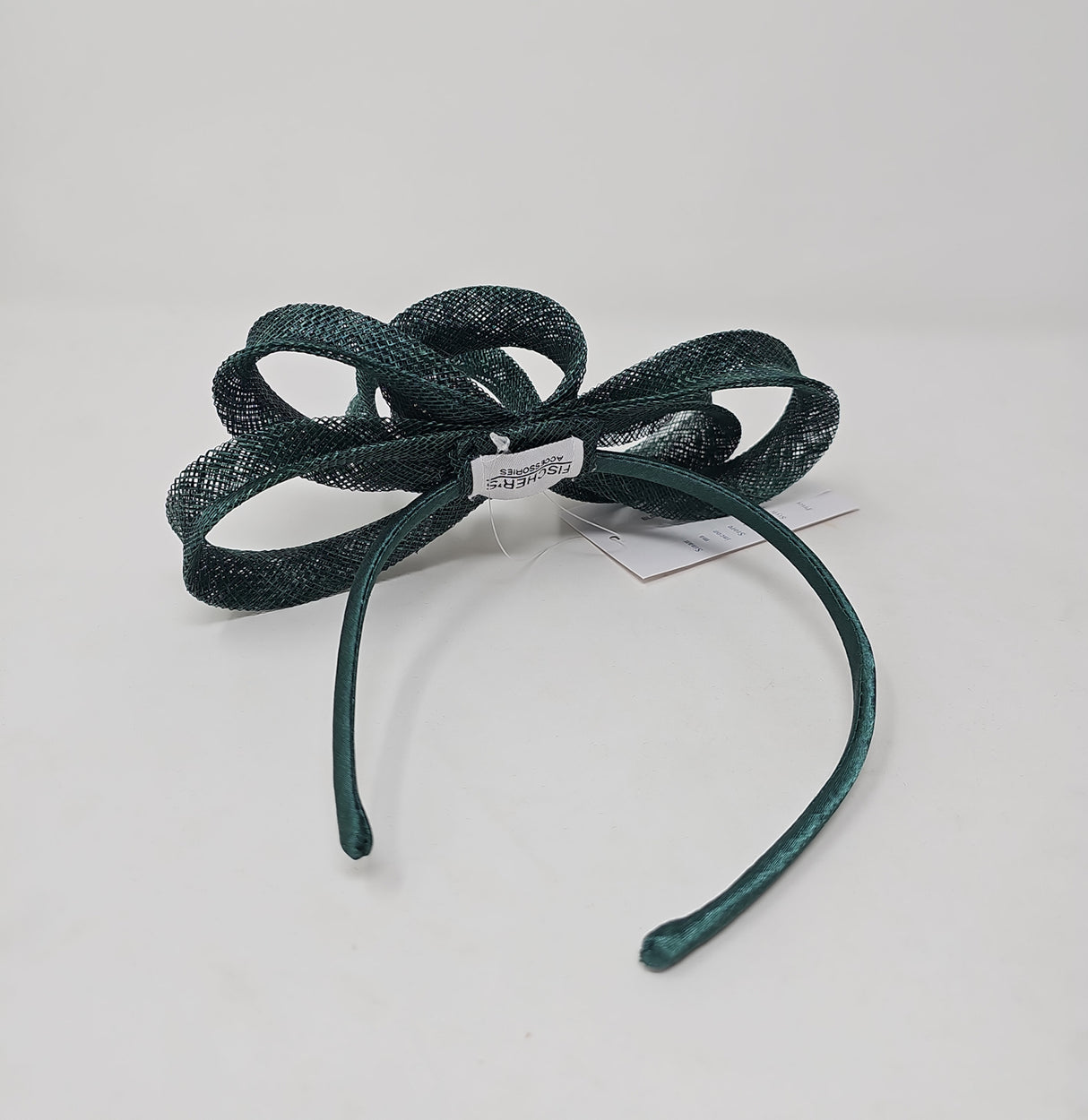 Pine Green Loop Hairband Fascinator
