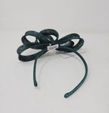 Pine Green Loop Hairband Fascinator