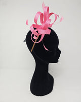 Flamingo Looped Feather Hairband Fascinator