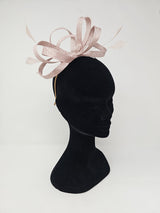 Truffle Looped Feather Hairband Fascinator