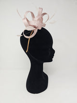 Truffle Looped Feather Hairband Fascinator