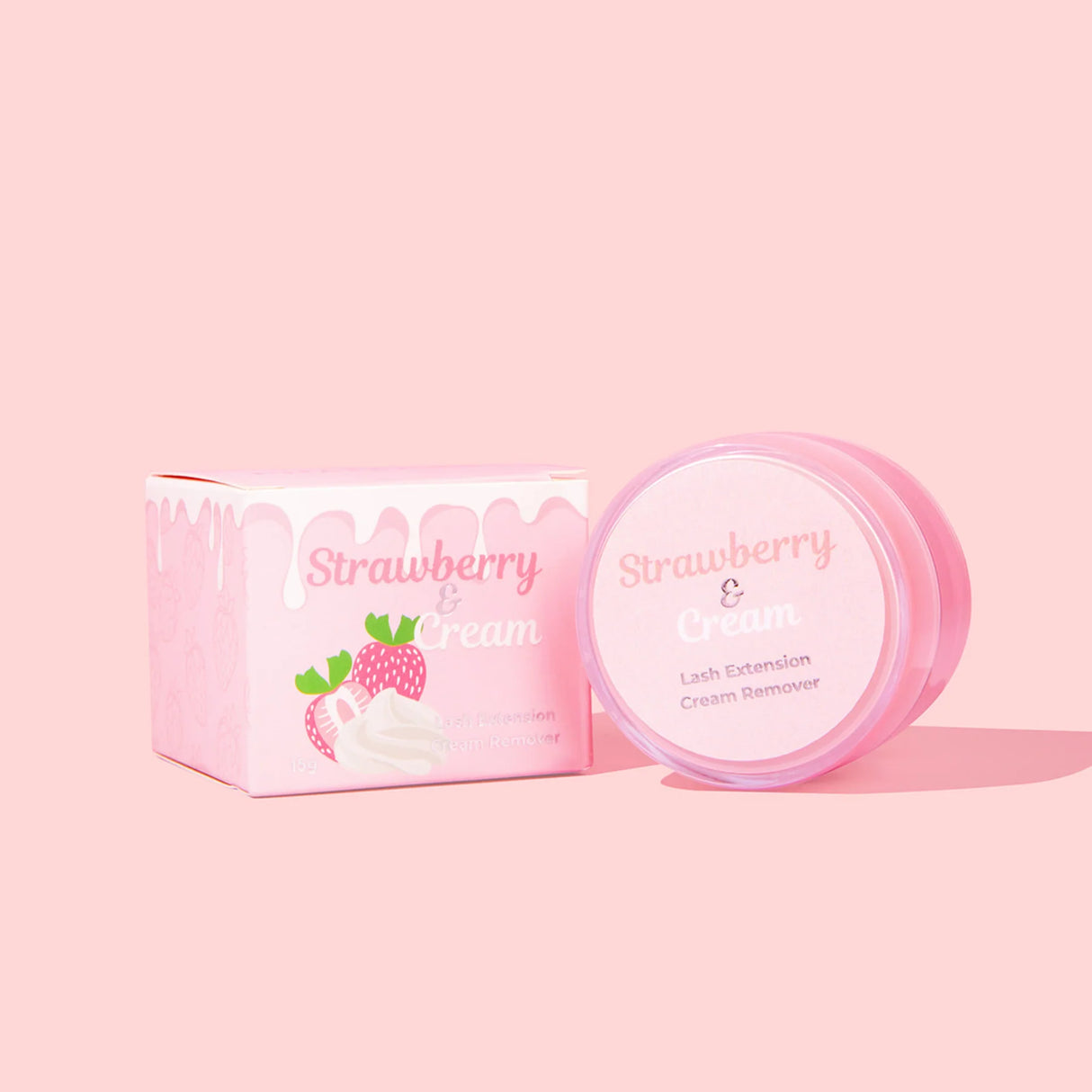 PHATLASH Strawberry & Cream Lash Extension Remover 15g