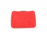 Red & Gold Box Clutch Bag