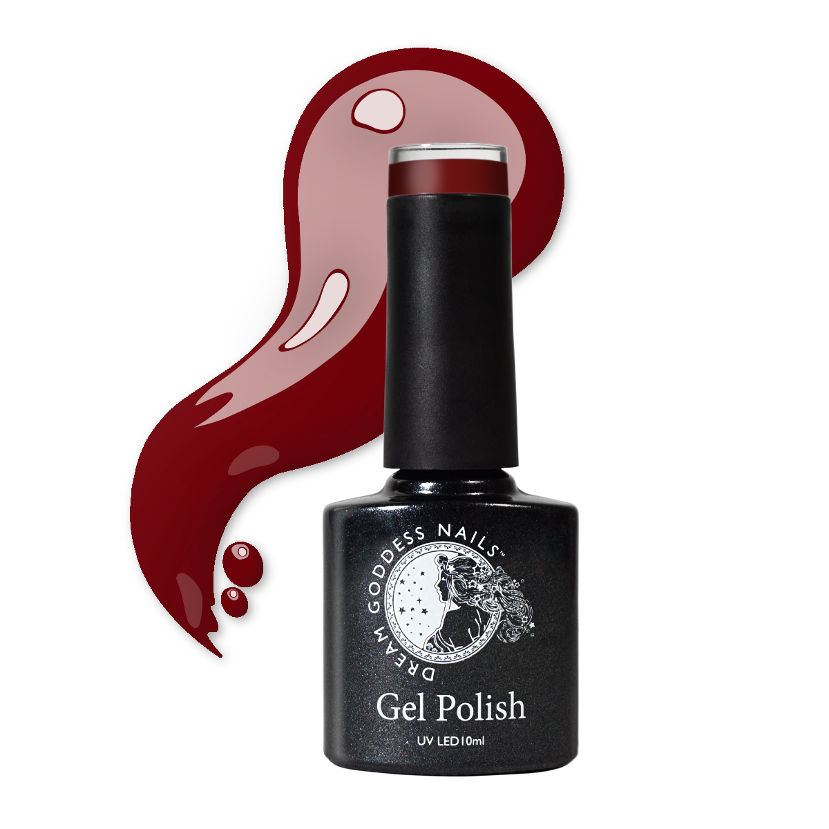 Dream Goddess Gel Polish Maroon Hema & TPO Free 10ml