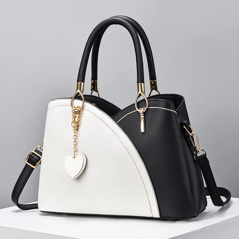Black & White Monochrome Handbag