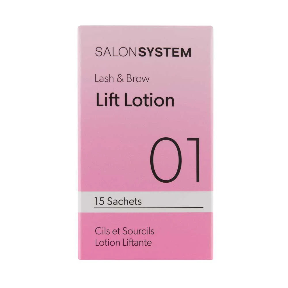 Salon System Lash & Brow Lift Lotion 01 15 Sachets