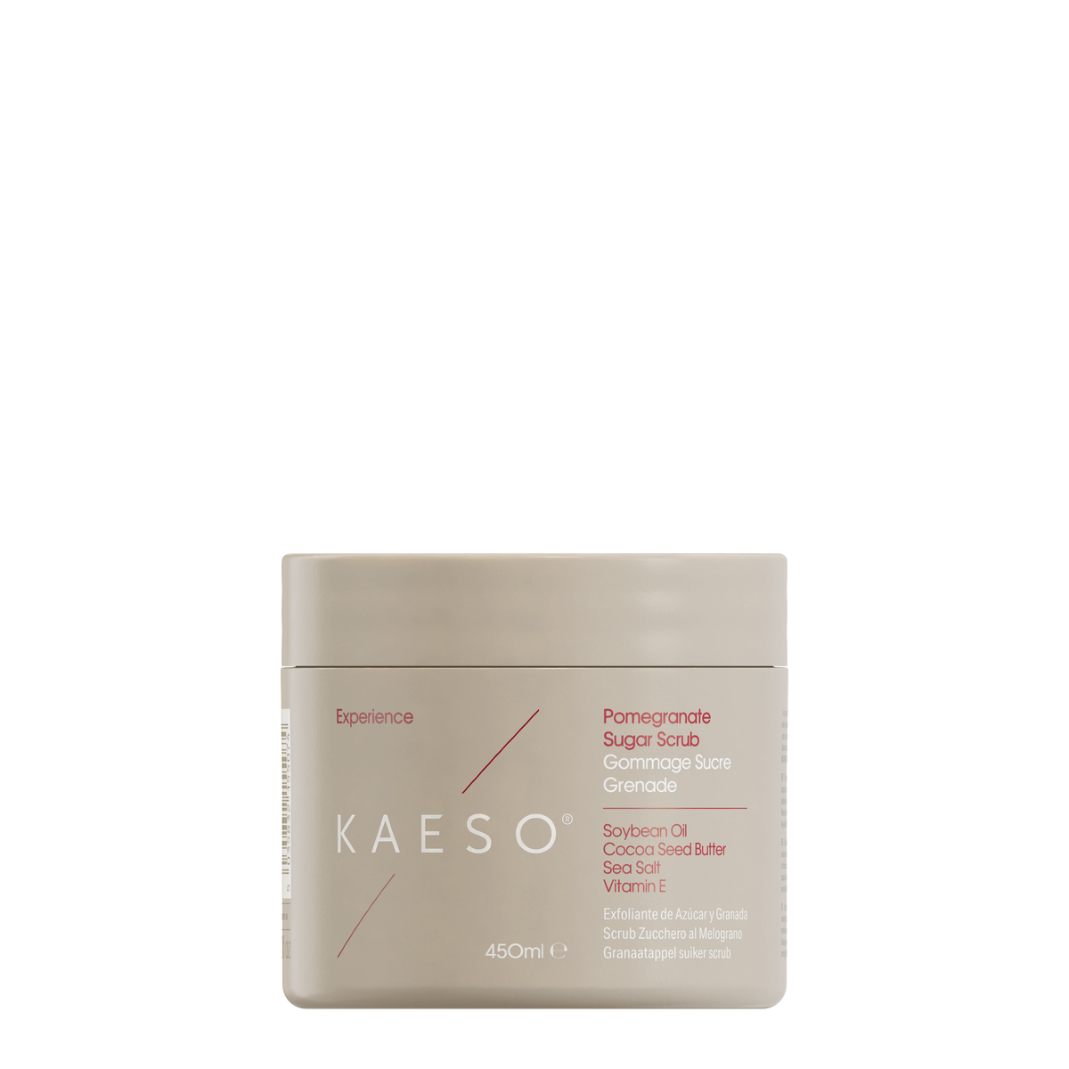 Kaeso Experience Pomegranate Sugar Body Scrub 450ml