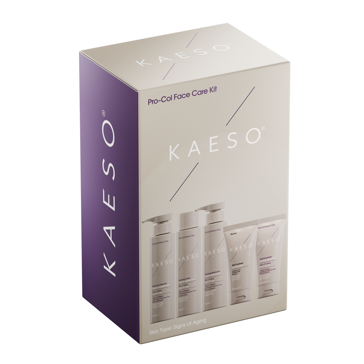 Kaeso Pro Col Anti-Aging Face Care Kit