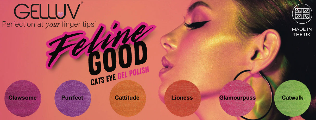 Gelluv Feline Good Cats Eye Collection 8ml