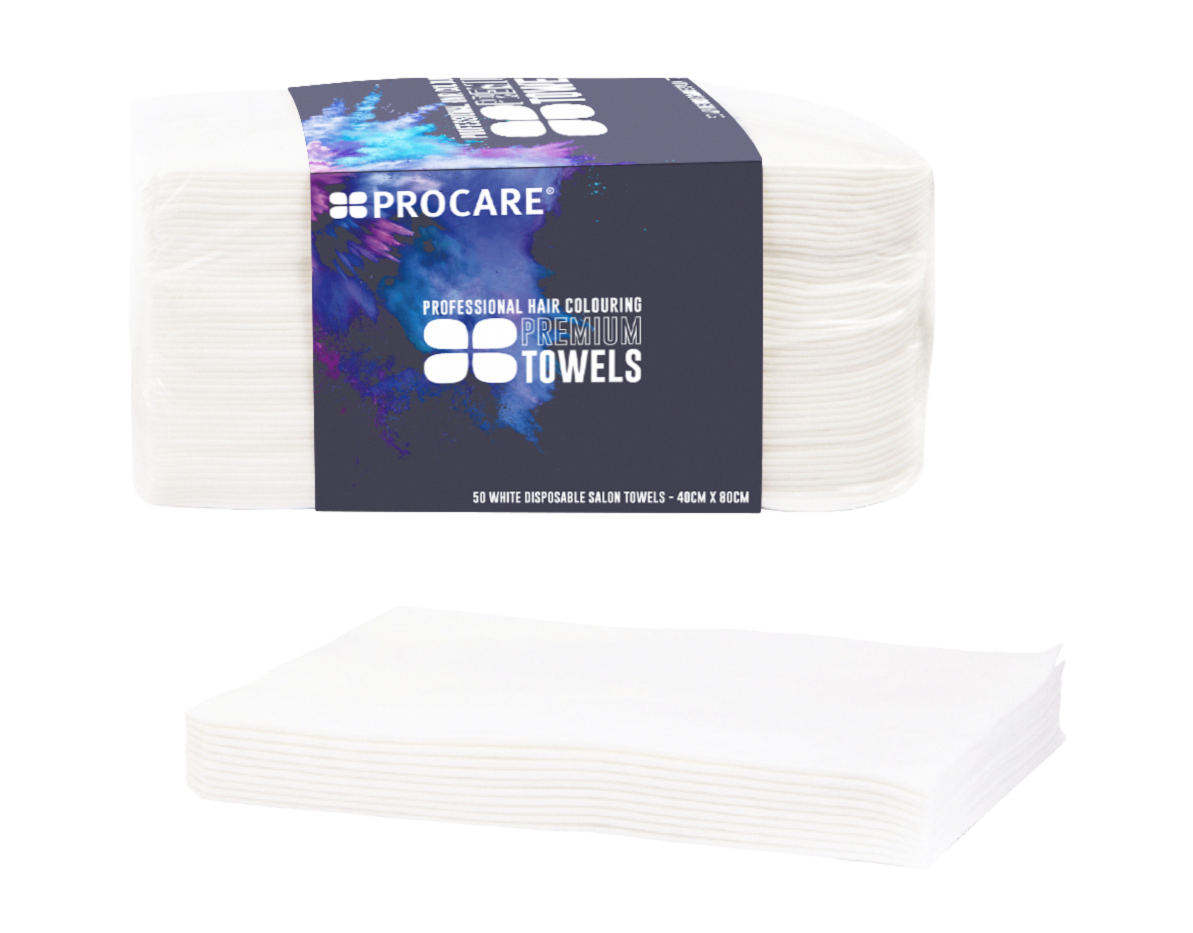 Procare Disposable Towels White 50 Pack