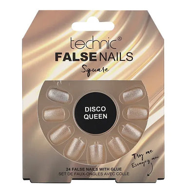 Technic False Nails Square Disco Queen