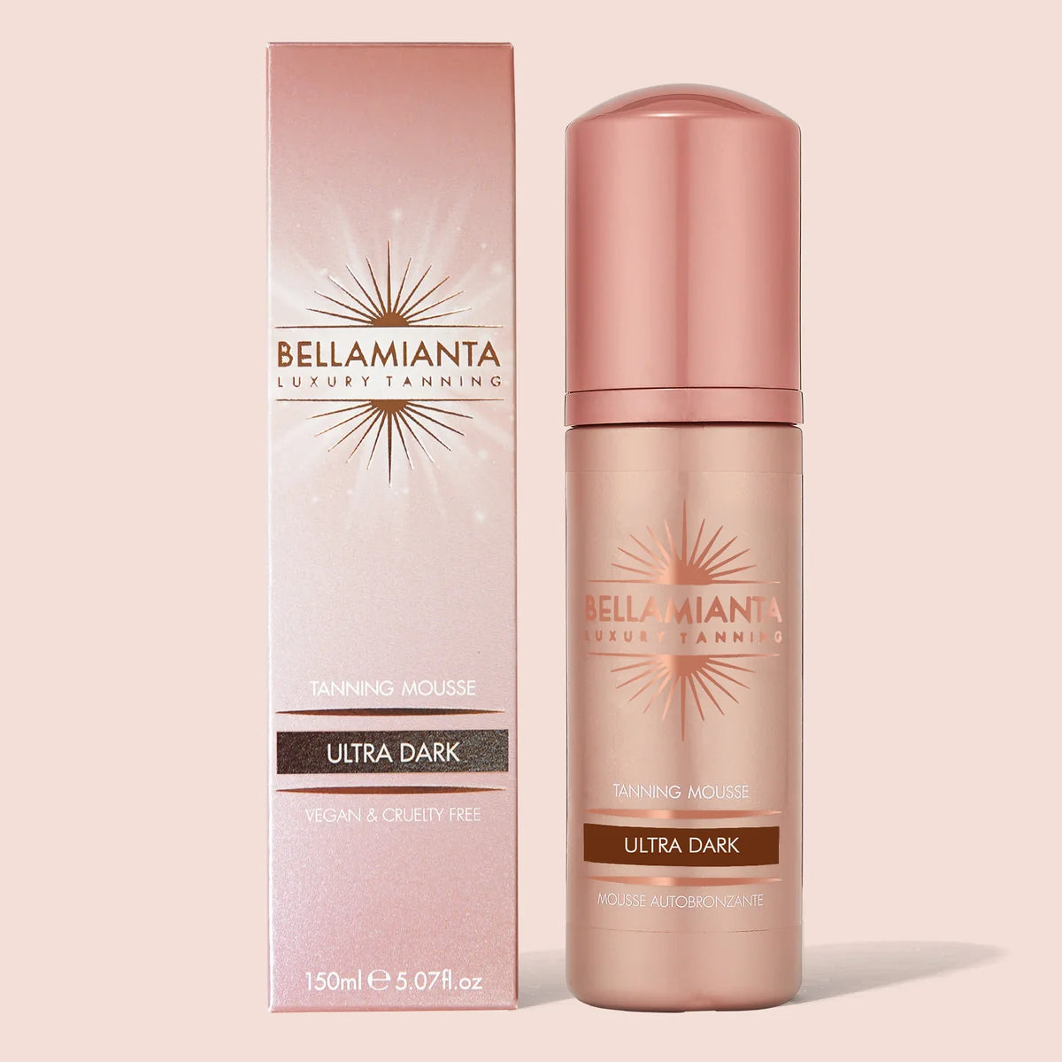 Bellamianta The Golden Trilogy Tan & Bronzer Set Ultra Dark