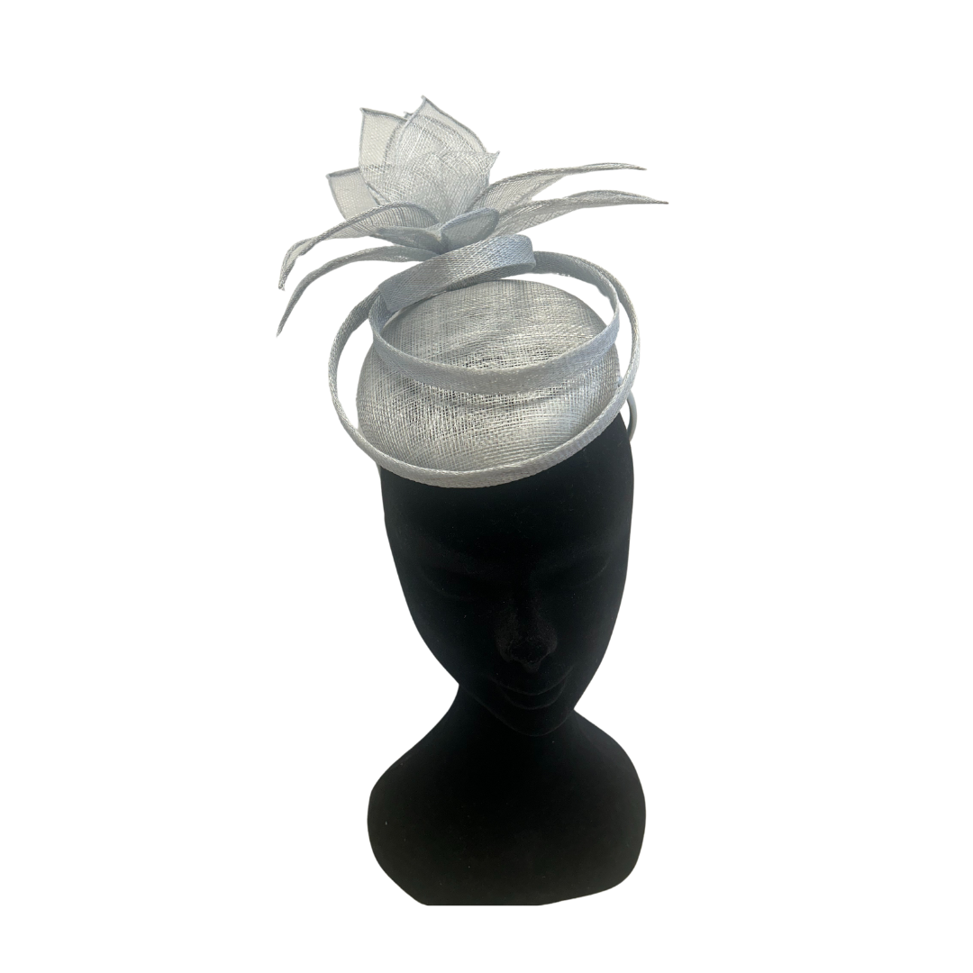 Baby Blue Flower Petal Fascinator