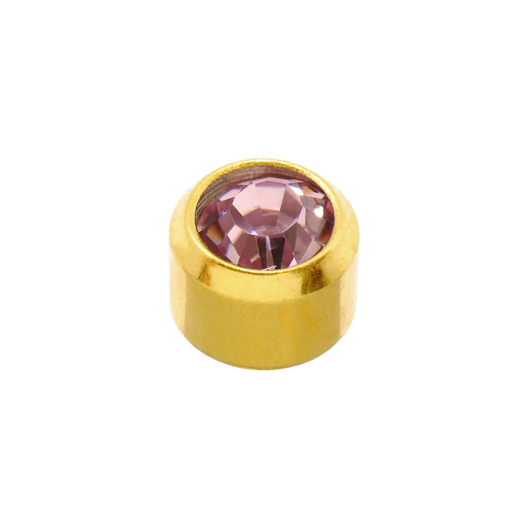 Caflon Gold Ear Piercing Studs June