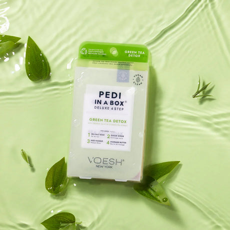 Voesh 4 Step Deluxe Pedi In A Box Green Tea Detox