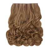 Stranded 20" Heat Resistant Curly Clip In Hair Extensions