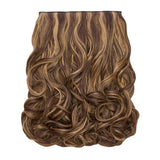 Stranded 20" Heat Resistant Curly Clip In Hair Extensions