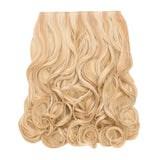 Stranded 20" Heat Resistant Curly Clip In Hair Extensions