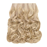 Stranded 20" Heat Resistant Curly Clip In Hair Extensions