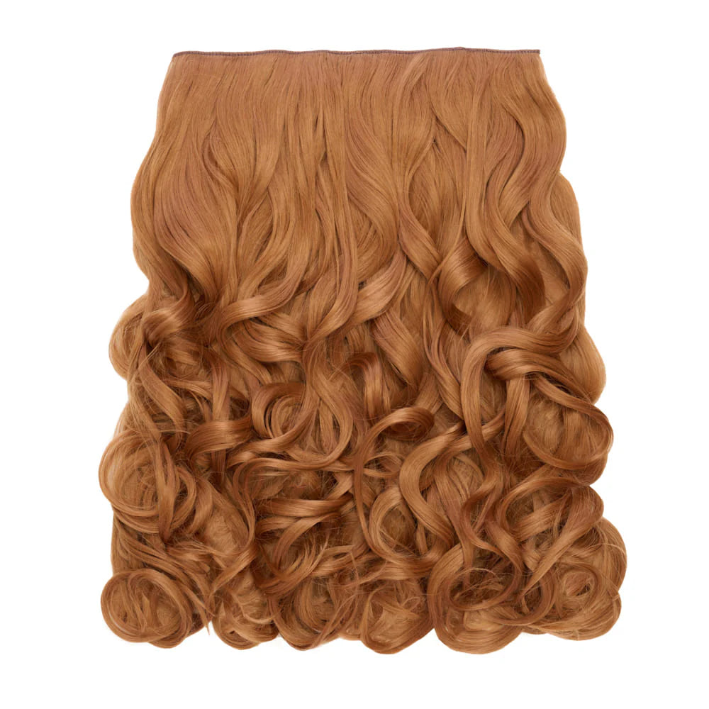 Stranded 20" Heat Resistant Curly Clip In Hair Extensions