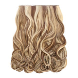 Stranded 20" Heat Resistant Curly Clip In Hair Extensions