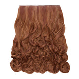 Stranded 20" Heat Resistant Curly Clip In Hair Extensions