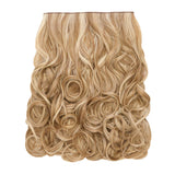 Stranded 20" Heat Resistant Curly Clip In Hair Extensions