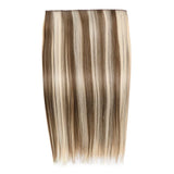 Stranded 18"/20" Heat Resistant Straight Clip In Hair Extension