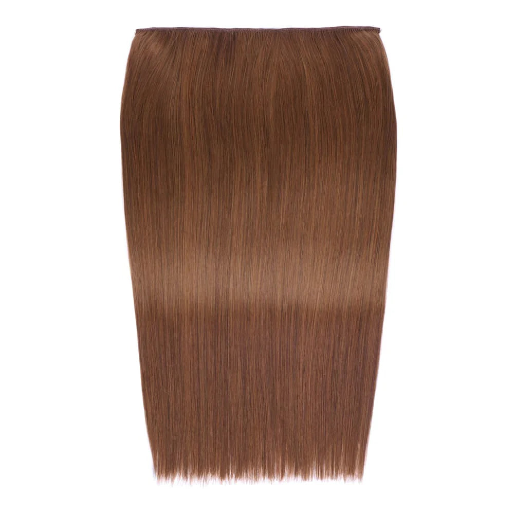 Stranded 18"/20" Heat Resistant Straight Clip In Hair Extension