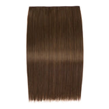 Stranded 18"/20" Heat Resistant Straight Clip In Hair Extension