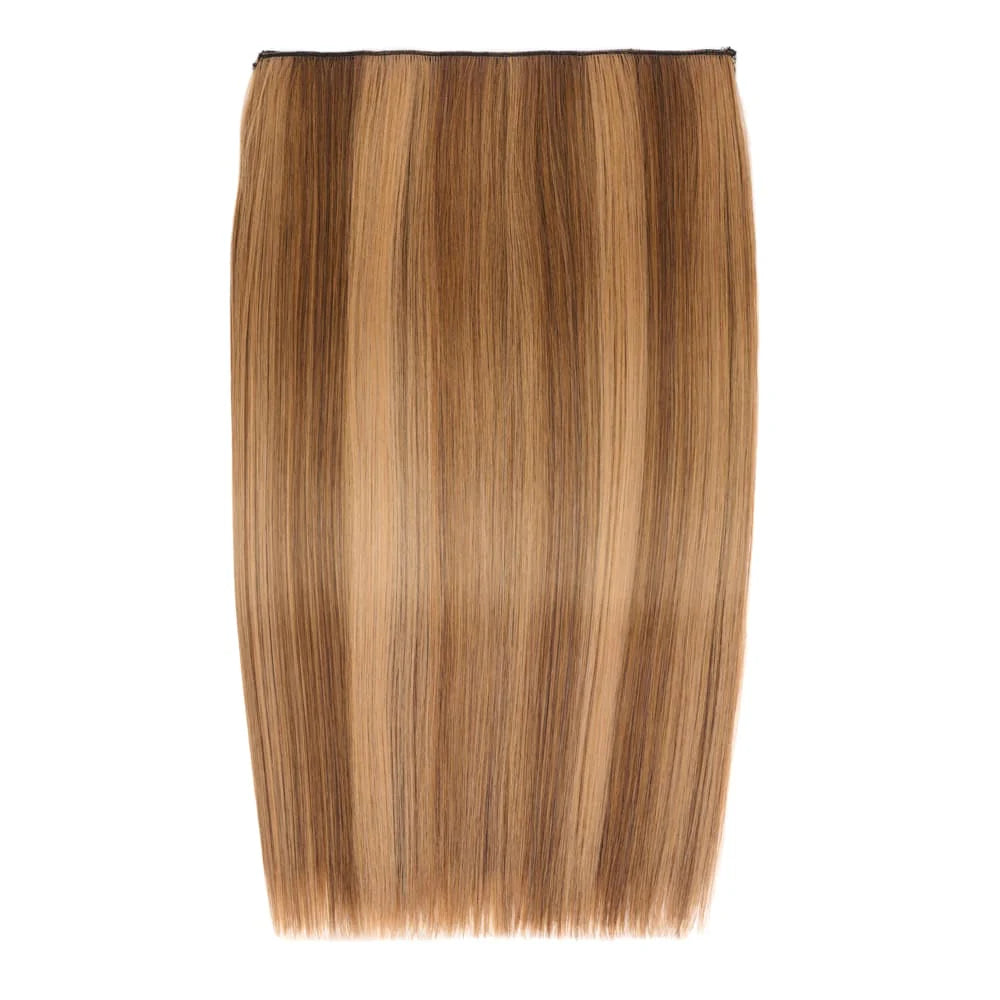 Stranded 18"/20" Heat Resistant Straight Clip In Hair Extension