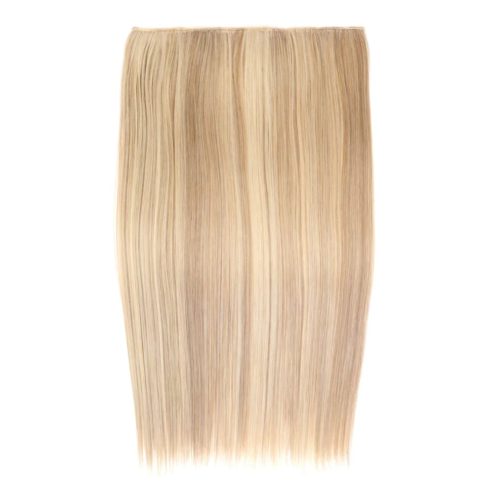 Stranded 18"/20" Heat Resistant Straight Clip In Hair Extension