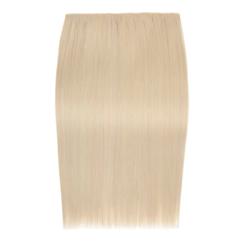 Stranded 18"/20" Heat Resistant Straight Clip In Hair Extension