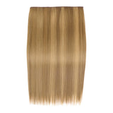 Stranded 18"/20" Heat Resistant Straight Clip In Hair Extension