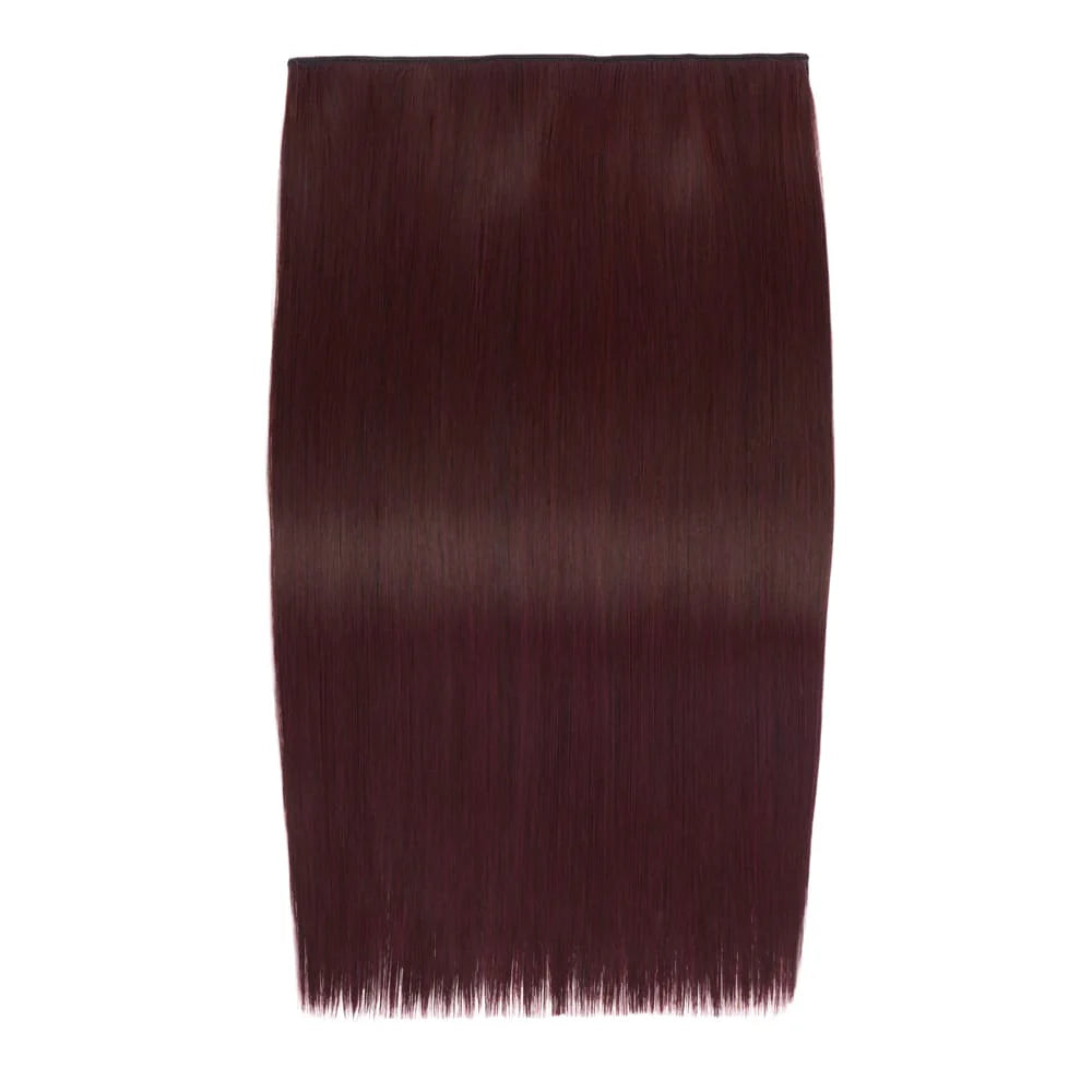 Stranded 18"/20" Heat Resistant Straight Clip In Hair Extension