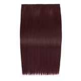 Stranded 18"/20" Heat Resistant Straight Clip In Hair Extension