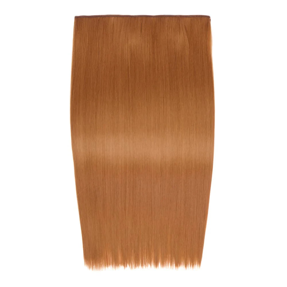 Stranded 18"/20" Heat Resistant Straight Clip In Hair Extension