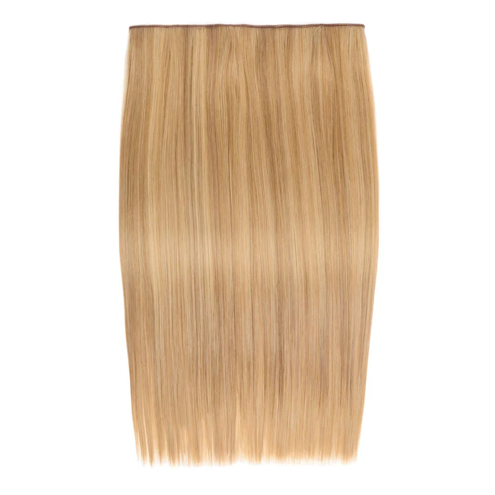 Stranded 18"/20" Heat Resistant Straight Clip In Hair Extension