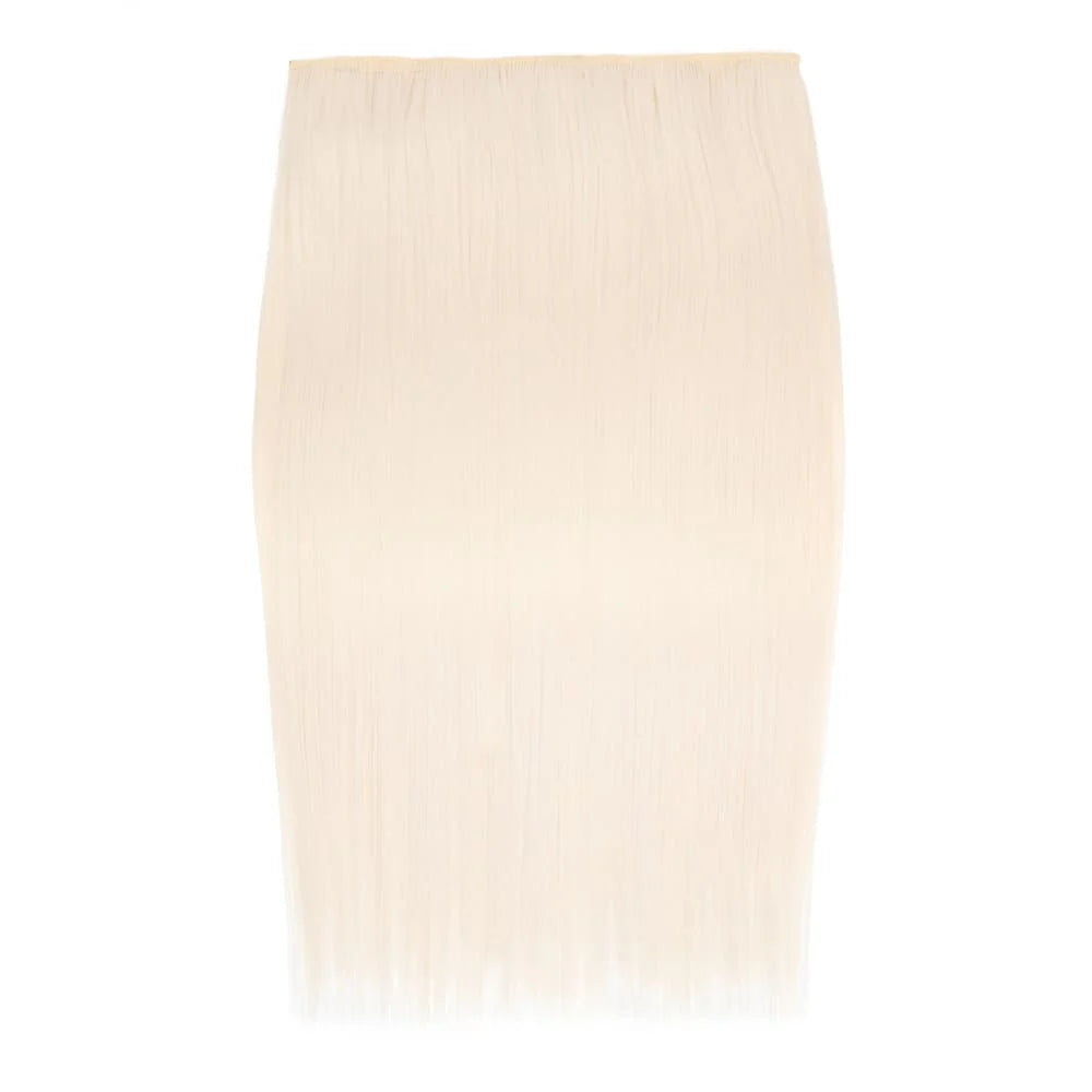 Stranded 18"/20" Heat Resistant Straight Clip In Hair Extension