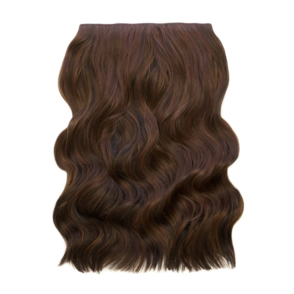 Stranded One Piece Wand Wave Clip In Synthetic Hair Extension