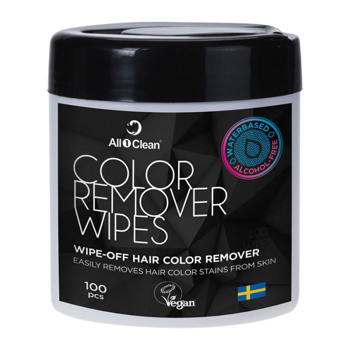 All 1 Clean Hair Colour Remover Wipes 100Pk