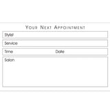 Agenda Hair Appointment Cards