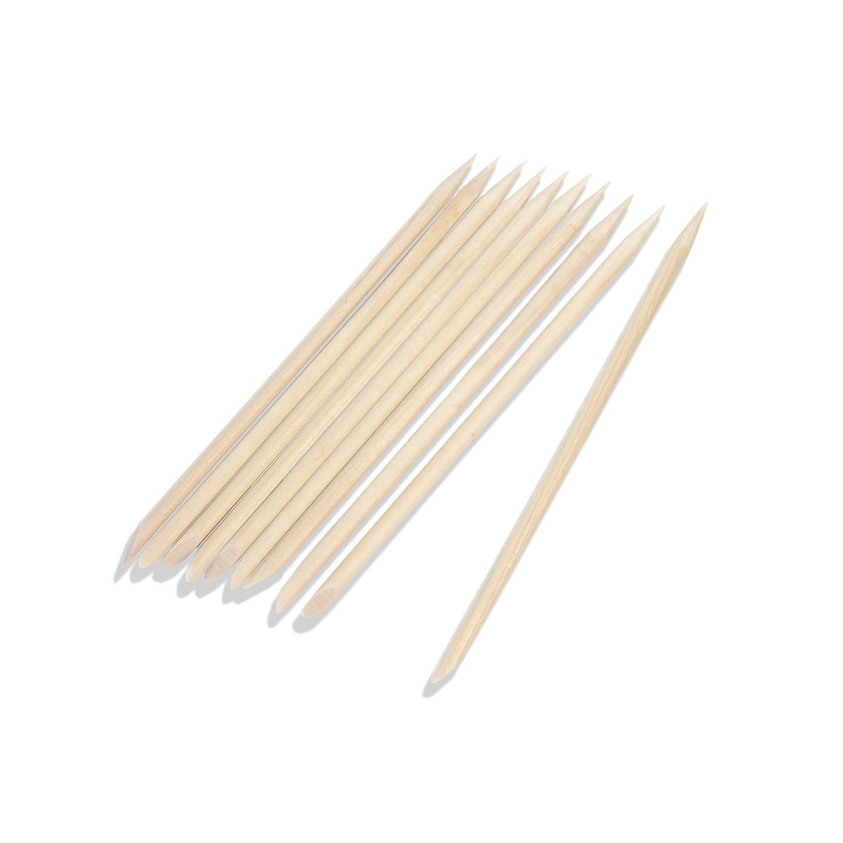 HTL Essentials Wooden Cuticle Sticks 10.3cm 10 Pack